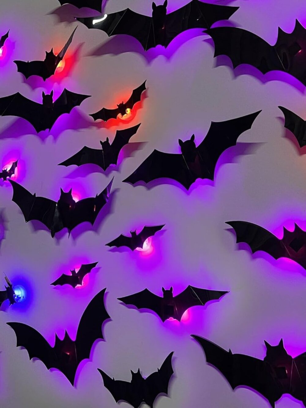 36 Pack Halloween Bats Wall Decor Halloween Decorations Indoor